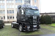 Mercedes Benz Actros 1846 von Mercedes Benz CharterWay.
Der Truck stand im Januar an der Daimler Niederlassung in Bielefeld.
