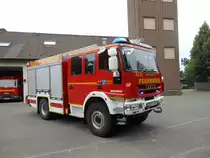 Hilfeleistungsl�schfahrzeug (HLF 20/16) der Freiwilligen Feuerwehr Viersen, L�schzug D�lken.

Technische Daten:

Fahrgestell: Iveco 150 E 30
Aufbau: Magirus
Singlebereifung
Automatikgetriebe

Bei einem Fototermin ist das HLF ist am 27.7.12 in Viersen aufgenommen worden