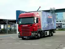 Scania R 420 von  Best of Ice  unterwegs in Bremen, Juli 2012