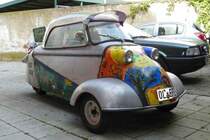 Messerschmitt steht auf einem Parkplatz in Oldenburg, Juli 2012