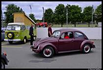 Beim Kfertreffen am 8. Juli 2012 war dieser dunkelrote Kfer zu sehn. Das Treffen fand an der Steintribne in Nrnberg statt.