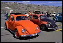 Auch einige aufgemotzte K�fer waren am 8. Juli 2012 beim 24. K�fertreffen an der N�rnberger Steintrib�ne zu sehn.