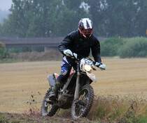 Husqvarna bei der 47. ADAC Zuverlssigkeitsfahrt/ Enduro Sonnefeld am 29.07.2012.