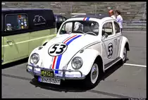 Dieser Herbie-K�fer war am 8. Juli 2012 beim K�fertreffen an der Steintrib�ne in N�rnberg zusehn. 