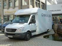 MB Sprinter von GINALAURA steht in der Innenstadt von Oldenburg, August 2012