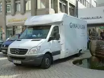 MB Sprinter von GINALAURA steht in der Innenstadt von Oldenburg, August 2012