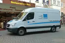 MB Sprinter als Servicefahrzeug der B�KO steht in der Innenstadt von Oldenburg, August 2012