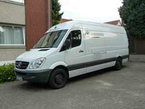 MB Sprinter der Firma Berendsen gesehen in Oyten, August 2012