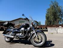 MOTO-GUZZI California-special steht fr eine kleine Ausfahrt bereit; 120801