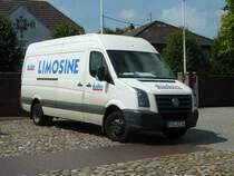 VW Crafter vom Getrnkehndler  duden , August 2012