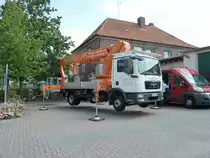 MAN TGL 7.150 mit Arbeitsb�hne, August 2012