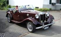 MG TD (Baujahr 1950) Oberrieden Schweiz 2011