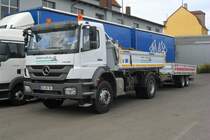 Mercedes Benz Axor 1829 aufgenommen am 04.08.12 auf dem Kronenplatz in Detmold.