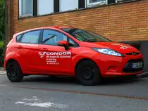 Ford Ka der Essener Sicherheitsfirma Condor am 28.06.2012 am Aachener Hbf.