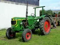 Deutz D50 eines Traktorsammlers in Nordholz, Juli 2012