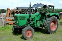 Deutz eines Traktorsammlers in Nordholz, Juli 2012