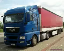 MAN TGX 18.440 EEV in Rostock am 7.8.2012