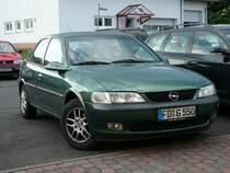 Opel Vectra am 09.06.08 in 36100 Petersberg-Marbach