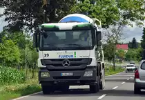 MB Actros Betonmischer bei Meckenheim - 18.07.2012