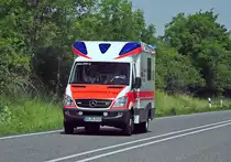 MB Sprinter 515 CDi RTW bei Z�lpich - 04.07.2012