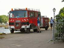 Ansicht mit H�nger von vorn, Juni 2008 in berlin-Treptow