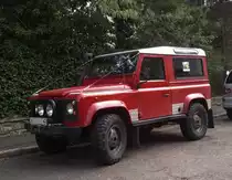 Land Rover Defender fotografiert am 25.07.2012.