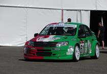Der Lada Granta Cup debtierte in der EU am 05.05.2012 beim WTCC Rennen auf dem Hungaroring. Das hier gezeigte Auto (Lada Granta) wurde fr die Zuschauern ausgestellt.