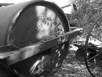 was in der kleinen Stadt Barth doch gebaut wurde.
Wiesenwalze mit seltener Pr�gung