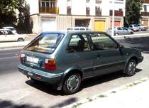 Es gab Zeiten als der Nissan Micra ganz Eckig war. Diese erste Generation wurde zwischen 1982 und 1992 produziert. Foto: 10.08.2012