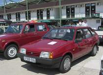 Lada Samara, fotografiert auf dem WTCC Rennen am ersten Wochenende, Mai 2012.