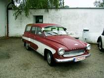 Ein Wartburg 312 Kombi am 3 Oktober 2005 auf Schloss Augustusbug.
