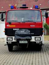 Ein Lschgruppenfahrzeug LF 16/TS der Freiwillige Feuerwehr Triebes. Foto 11.08.2012