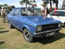 Limousine FORD  Escort  aus dem neuen Landkreis Rostock beim 18. Oldtimer- und Traktoren-Treffen im AGRONEUM in Alt Schwerin [12.08.2012]