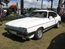 Limousine Ford  Capri  aus dem Landkreis Stormarn (OD) beim 18. Oldtimer- und Traktoren-Treffen im AGRONEUM in Alt Schwerin [12.08.2012]

