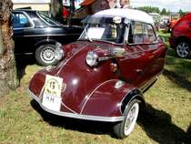 Kabinenfahrzeug Messerschmitt KR 200 aus der Hansestadt Hamburg (HH) beim 18. Oldtimer- und Traktoren-Treffen im AGRONEUM in Alt Schwerin [12.08.2012]
