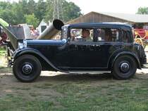 Limousine MB Typ 200 aus dem alten Landkreis Parchim (PCH) beim 18. Oldtimer- und Traktoren-Treffen im AGRONEUM in Alt Schwerin [12.08.2012]
