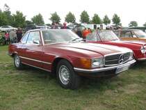 Coup MB 450 SL aus dem alten Landkreis Bad Doberan (DBR) beim Oldtimertreffen in Gnoien [25.06.2011]
