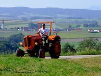 FIAT-312R tourt durchs Innviertel zur nchsten Oldtimerveranstaltung; 120819