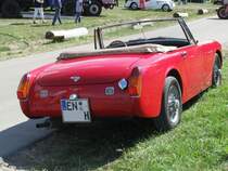 Cabriolet MG  MIDGED  aus dem Ennepe-Ruhr-Kreis (EN) beim 18. Oldtimer- und Traktoren-Treffen im AGRONEUM in Alt Schwerin [12.08.2012] 