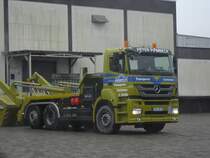 Die Fa. Plambeck aus Cuxhaven am 15.6.2011 mit einem MB AXOR in Sievern.