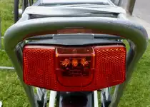 Fahrradr�cklicht mit LED Technik Standlicht in den NL 29/06/2012

