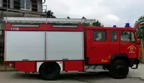 Ein L�schgruppenfahrzeug der Freiwillige Feuerwehr Triebes. Foto 11.08.2012