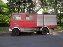 Mercedes Benz 608 , Kubische Kabine leicht , am 21.08.2012 in Berlin abgestellt.