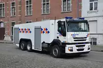 GTLF 15.000 Iveco Stralis AD260 545 6x2*4 Aufbau Plastisol & Vanassche der Belgischen Zivilschutz Standort Libramont, Aufnahme am 21.07.2012 in Brussel 
nach Anlass des Nationalfeiertags 