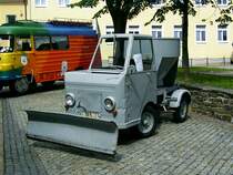 Multicar M22 Schneepflug, 2006 in J�hstadt.