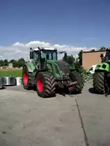 Fendt Vario 828 steht am 15.08.12 in Waldkirchen 