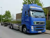 Volvo FH GL H�ngerzug f�r Wechselbr�cken Spedition Kraft - Heidesheim in Herne geparkt am 01.05.2012