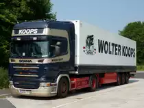 SCANIA R420 WOLTER KOOPS K�hlkoffersattelzug in Herne am 28.05.2012

