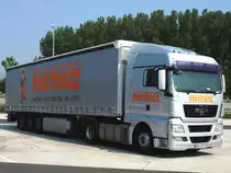 MAN TGX XL HERHOLZ ... hat die T�r im Griff GLPSZ am 28.05.2012