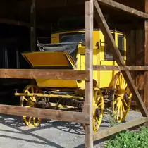 Alte Postkutsche am Niederrheinischen Freilichtmuseum Grefrath (29.9.11)